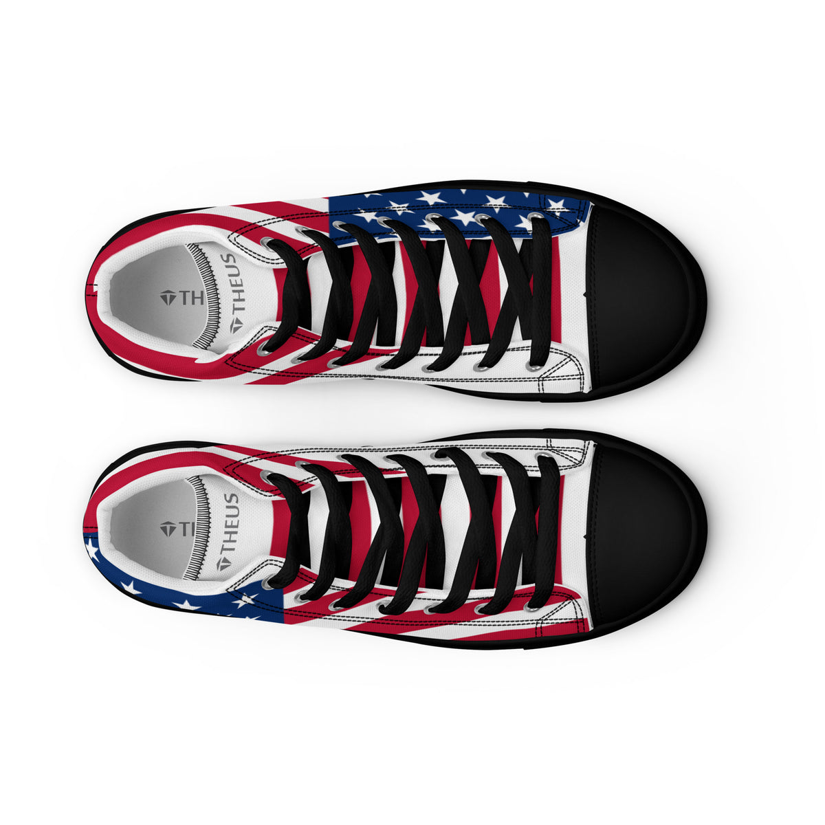 THEUS Men’s high top USA canvas shoes - Mercantile Mountain