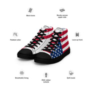 THEUS Men’s high top USA canvas shoes - Mercantile Mountain