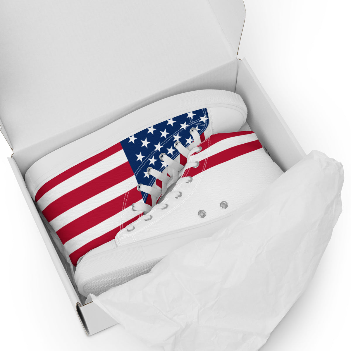 THEUS Men’s high top USA canvas shoes - Mercantile Mountain
