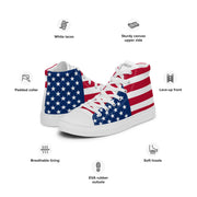 THEUS Men’s high top USA canvas shoes - Mercantile Mountain