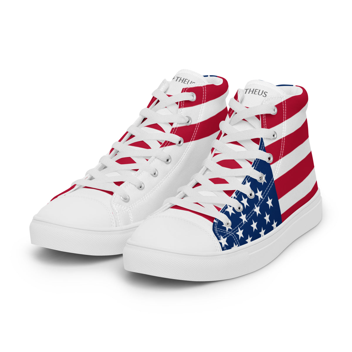 THEUS Men’s high top USA canvas shoes - Mercantile Mountain