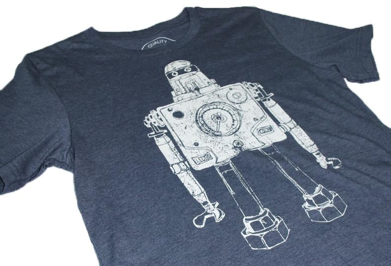 Mr Roboto Heather Navy - Mercantile Mountain