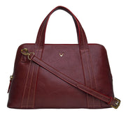 Cerys Medium Leather Satchel With Shoulder Strap - Mercantile Mountain