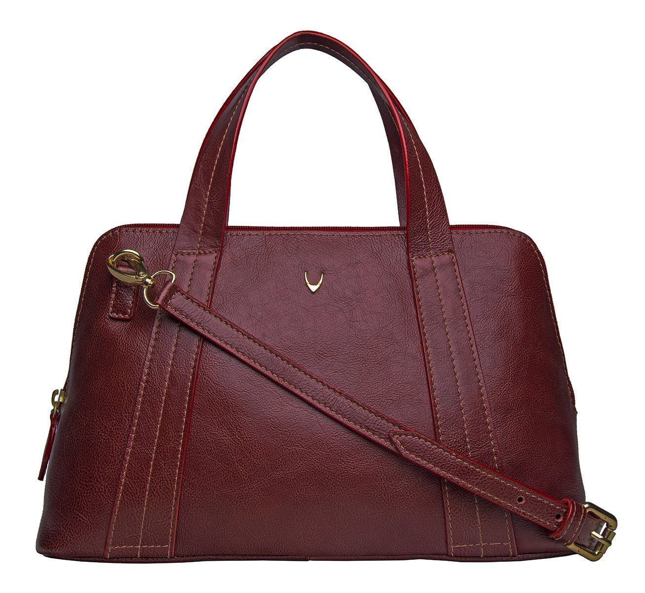 Cerys Medium Leather Satchel With Shoulder Strap - Mercantile Mountain