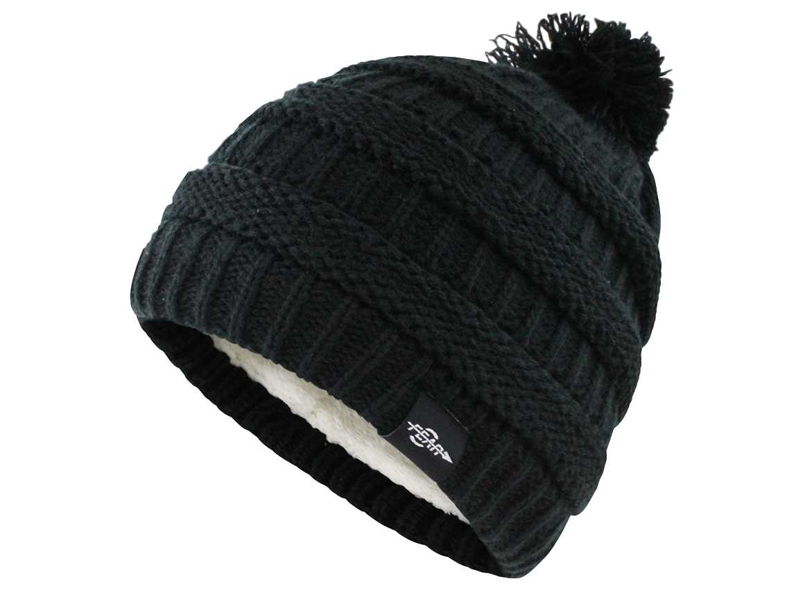 Fear0 NJ Warmest Plush Insulated Knit Pom Women Winter Beanie Hat - Mercantile Mountain