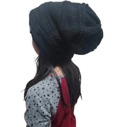 Fear0 NJ Warmest Fleece Lined Slouch Baggy Women Beanie Hat - Mercantile Mountain