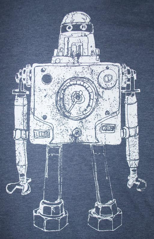 Mr Roboto Heather Navy - Mercantile Mountain