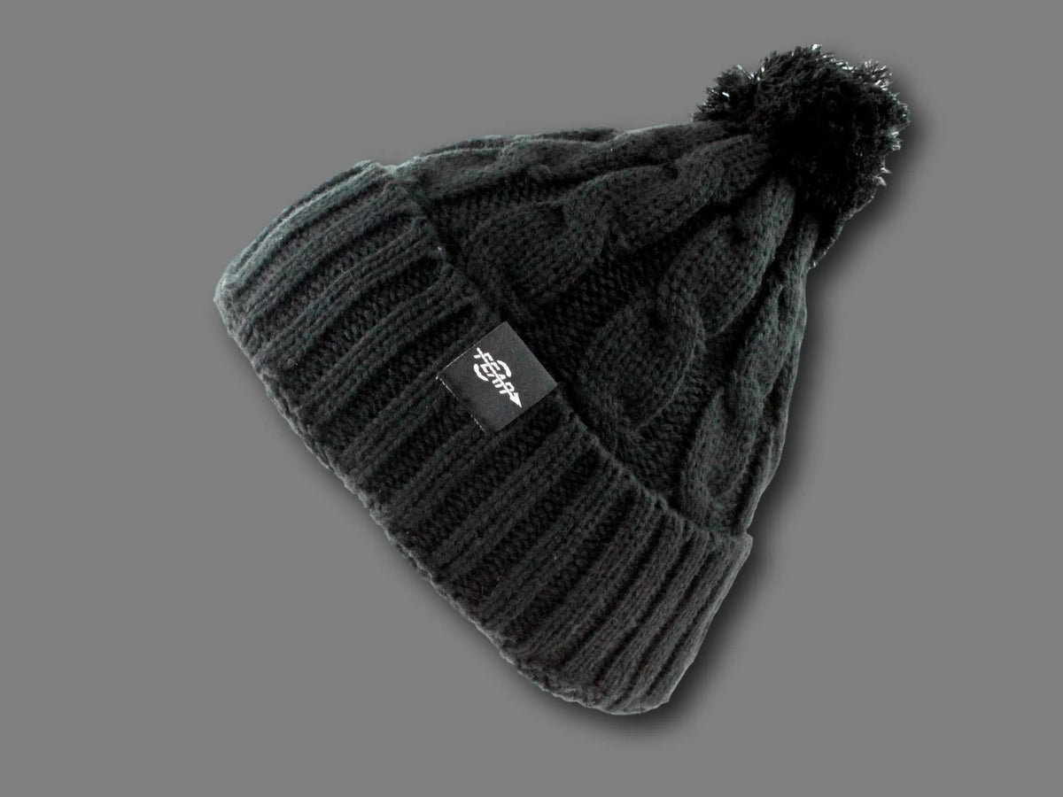 Fear0 NJ Warmest Plush Insulated Cuff Knit Pom Women Winter Beanie Hat - Mercantile Mountain