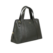 Cerys Medium Leather Satchel With Shoulder Strap - Mercantile Mountain