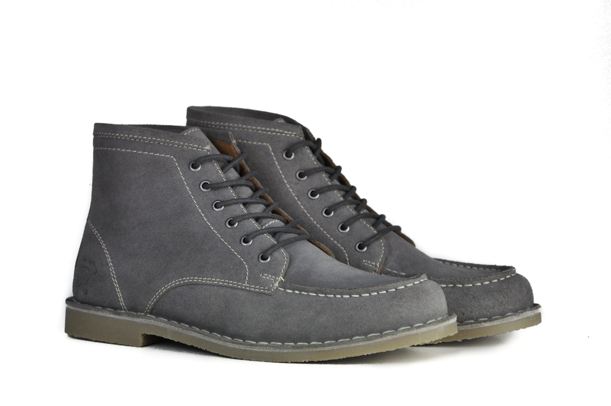 The Cooper | Grey Suede - Mercantile Mountain