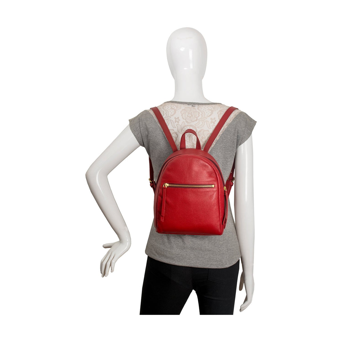 Kiwi Small Leather Backpack - Mercantile Mountain