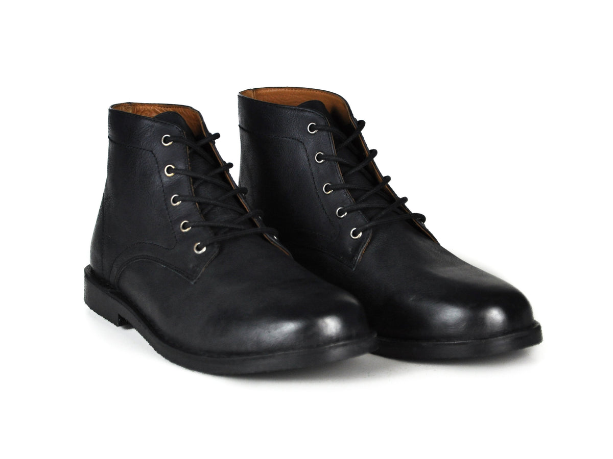 The Grover | Black Leather - Mercantile Mountain