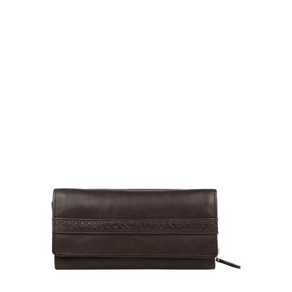 Mina RFID Blocking Trifold Leather Wallet - Mercantile Mountain