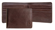 Vespucci RFID Blocking Buffalo Leather Slim Bifold Wallet - Mercantile Mountain
