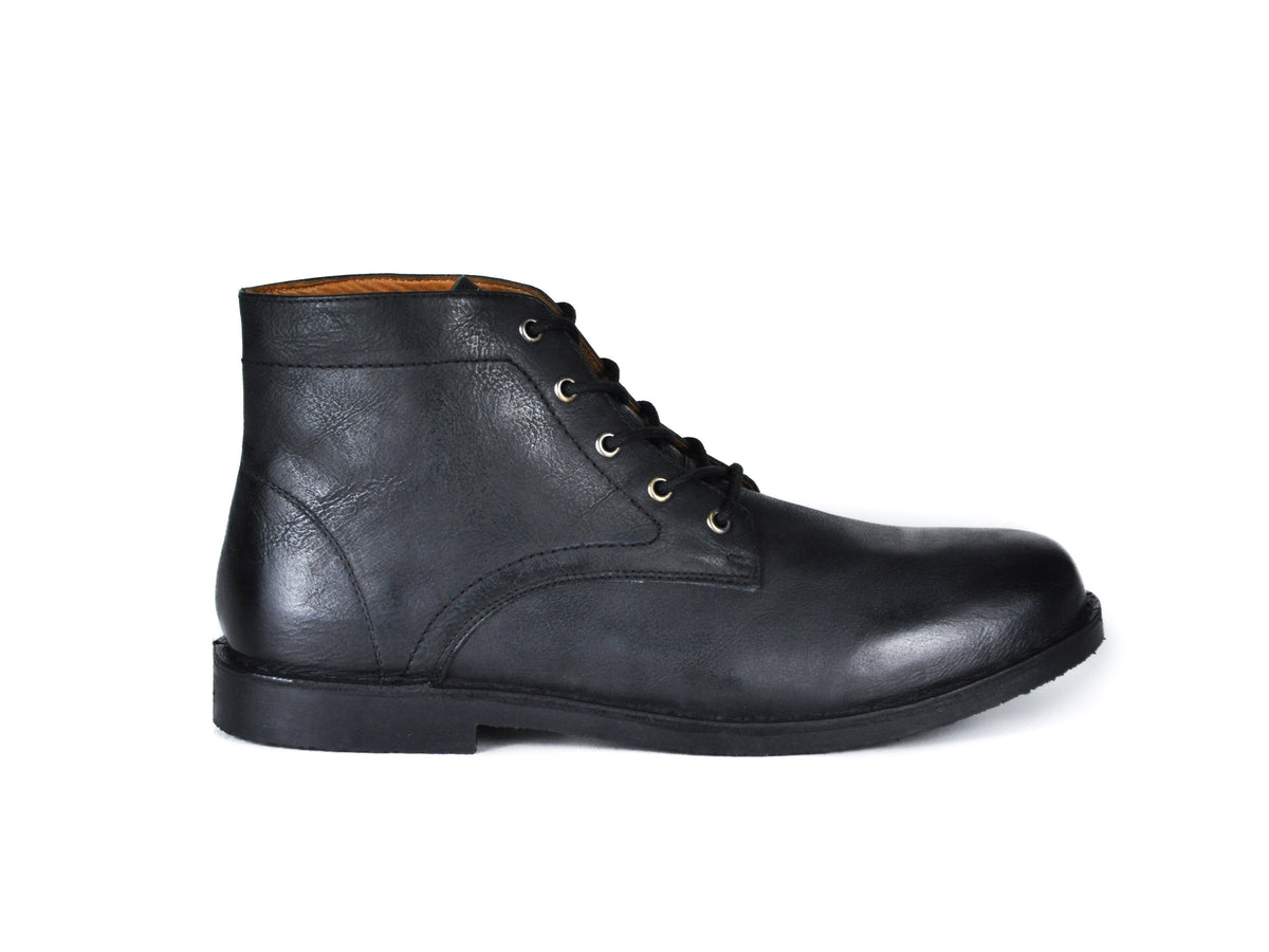 The Grover | Black Leather - Mercantile Mountain