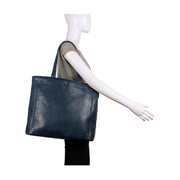 Clara Large Leather Tote - Mercantile Mountain