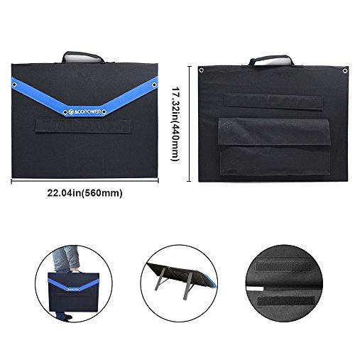 ACOPOWER LTK 80W Foldable Solar Panel Suitcase - Mercantile Mountain