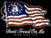 Don't Tread On Me 15 oz. Black Mug - Mercantile Mountain