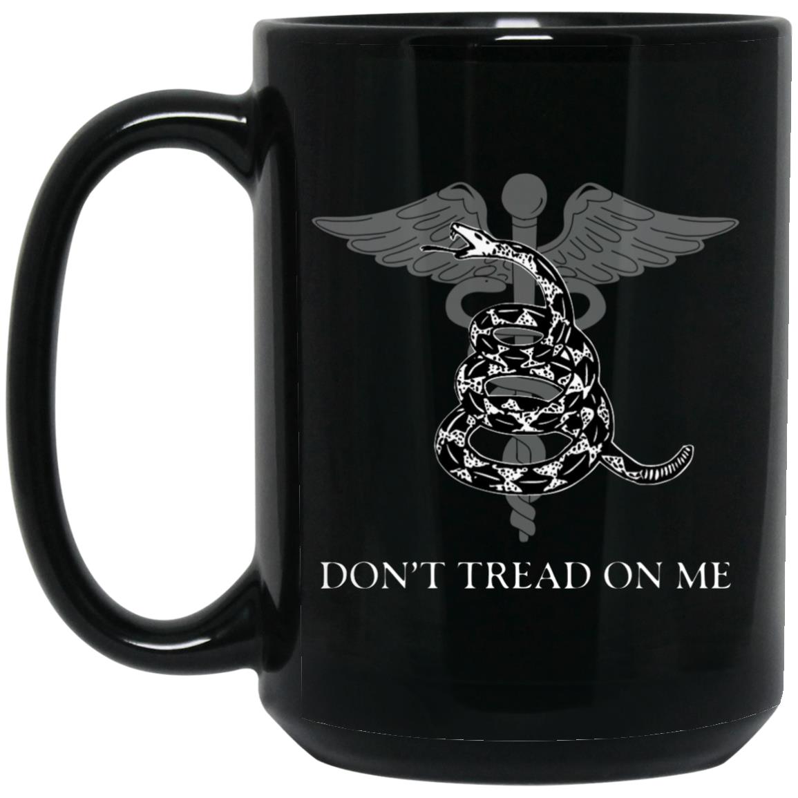 Medical Freedom 15 oz. Black Mug - Mercantile Mountain