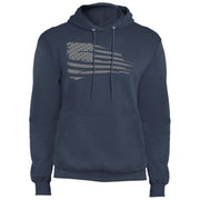 Distressed Flag Fleece Pullover Hoodie - Mercantile Mountain