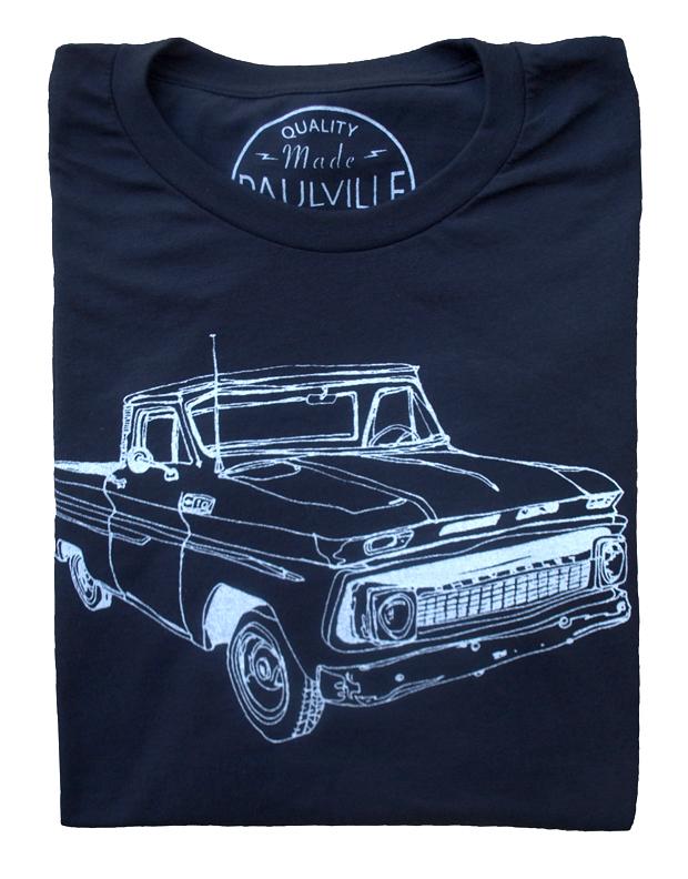 Old Chevy Truck Dark Grey - Mercantile Mountain