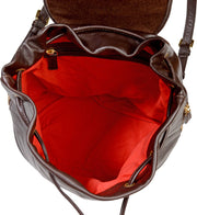 Leah Leather Backpack - Mercantile Mountain
