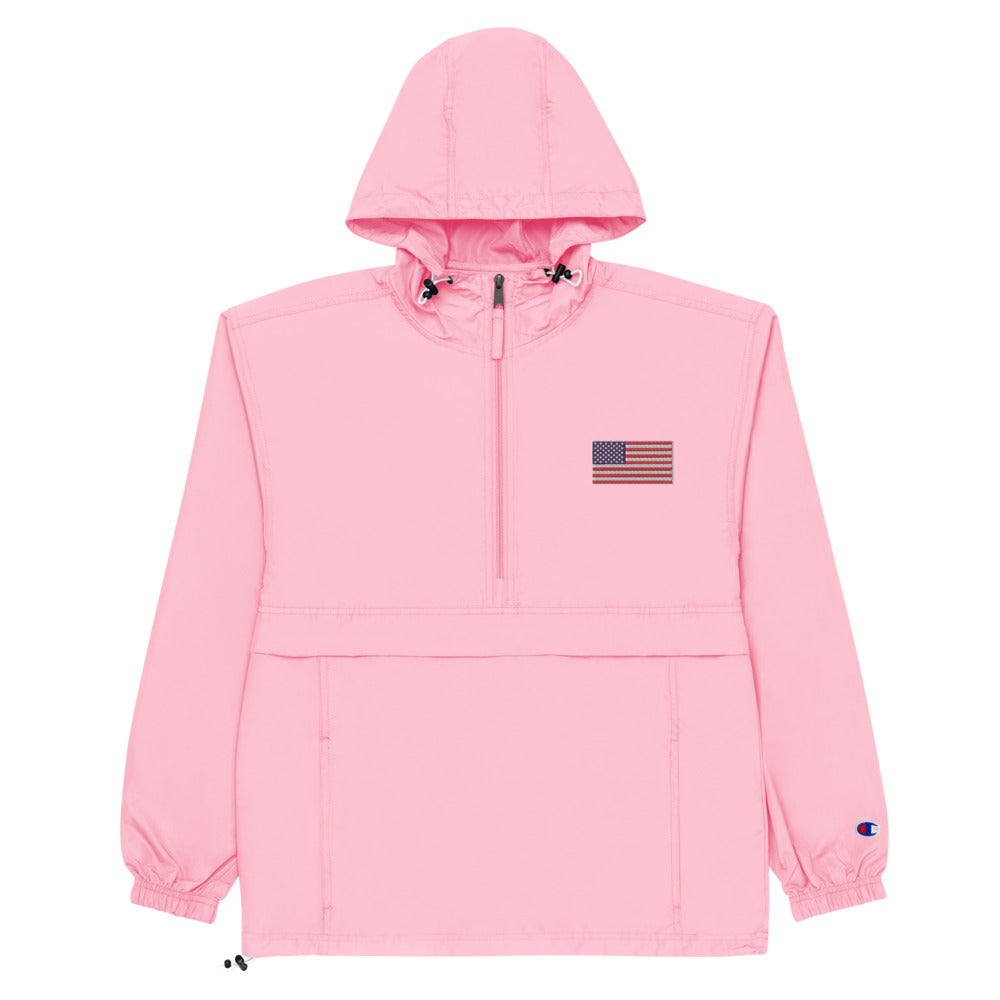 Champion Packable Jacket American Flag limited Edition - Mercantile Mountain