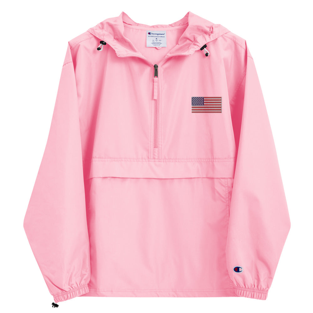 Champion Packable Jacket American Flag limited Edition - Mercantile Mountain
