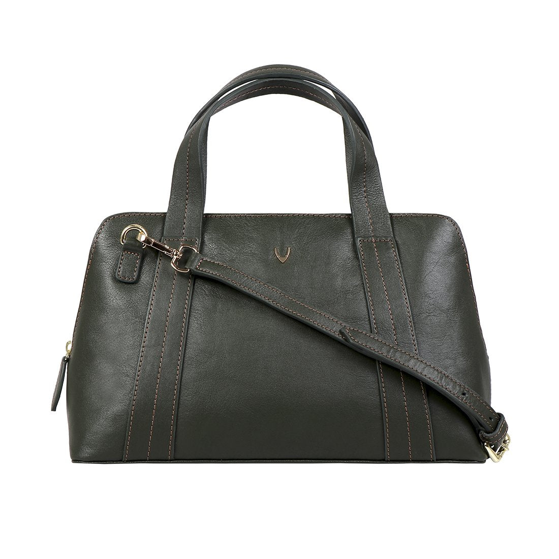 Cerys Medium Leather Satchel With Shoulder Strap - Mercantile Mountain