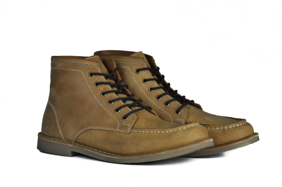 The Cooper | Crazy Horse Tan Leather - Mercantile Mountain