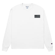 Men's Champion Long Sleeve Shirt American Flag - Mercantile Mountain