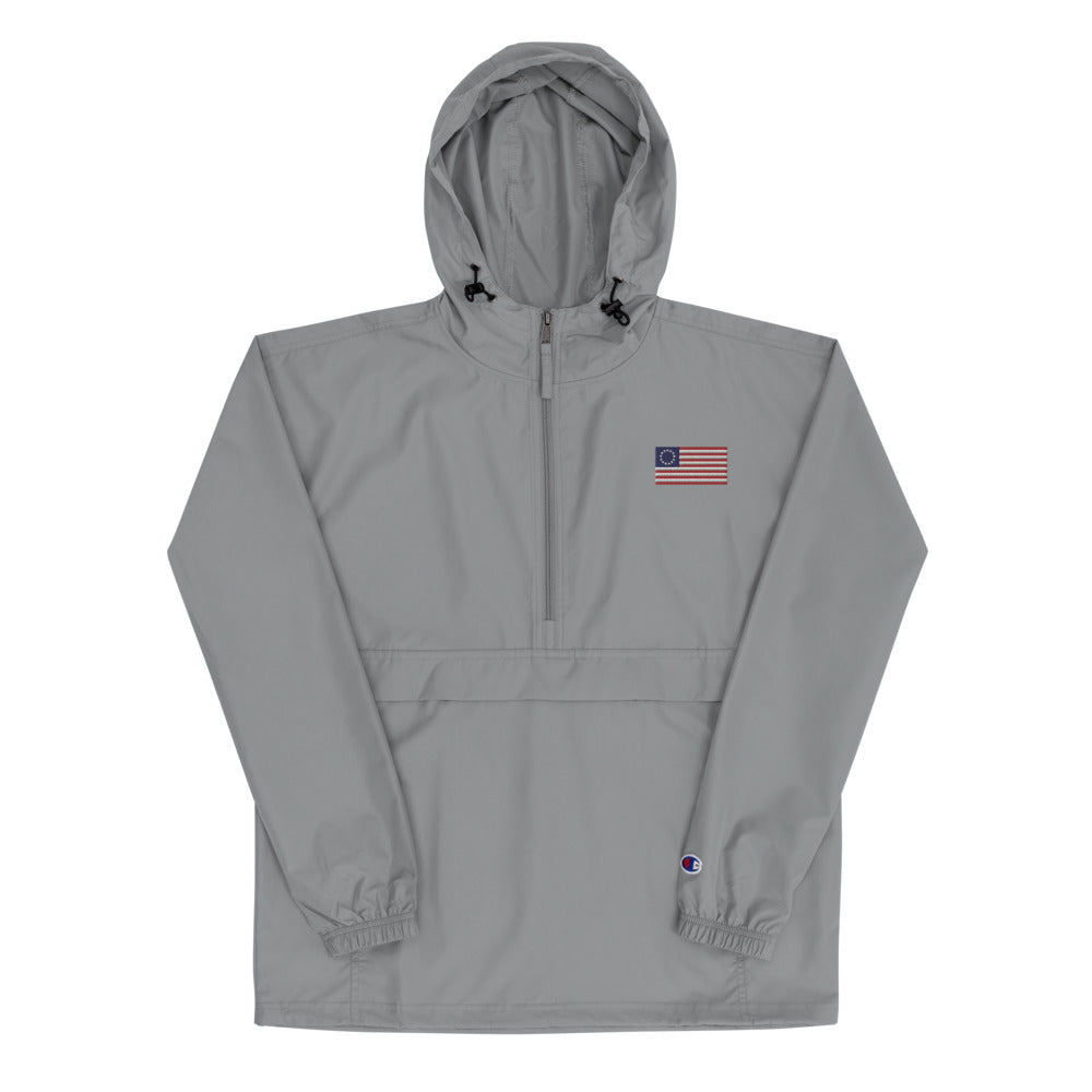 1777 Collection Embroidered Champion Packable Jacket - Mercantile Mountain